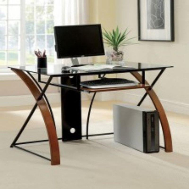 Wayfair glass top desk discount